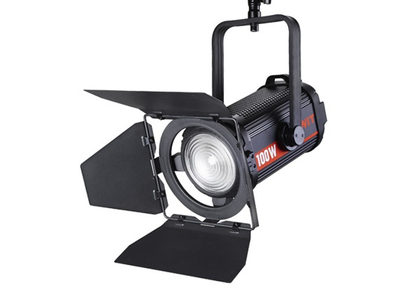 SWIT FL-C100D | 100W Bi-color Fanless Studio 55000lux TLCI99 LED Fresnel Spot Light