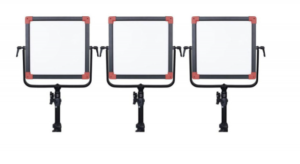 SWIT PL-E60D 3KIT | Set of 3 x 3rd Generation Natural-Born-Soft TLCI-99 60W LED Panel Light, ultra s