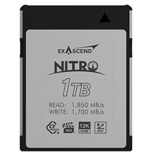 Exascend 1TB Nitro CFexpress VPG400 Type B Memory Card