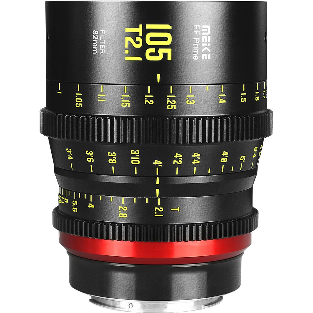 Meike FF-Prime Cine 105mm T2.1 Lens (EF-Mount, Feet/Meters)