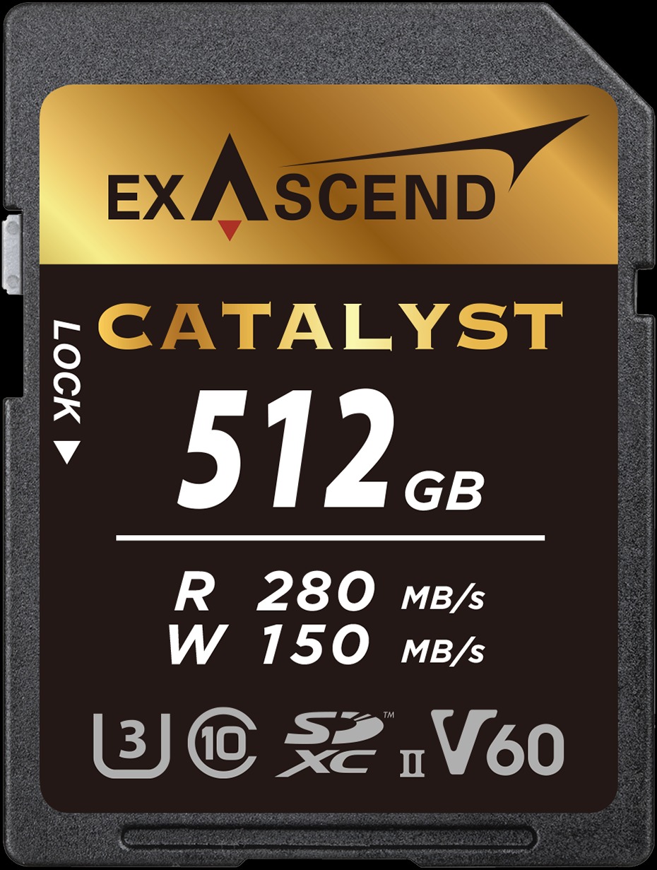 Exascend Catalyst UHS-II SD Card V60 512GB