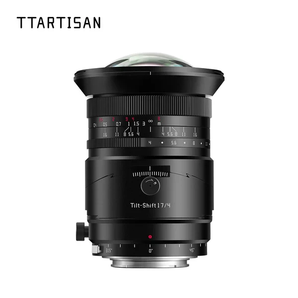 TTArtisan Tilt Shift 17mm F4 Sony E mount Black